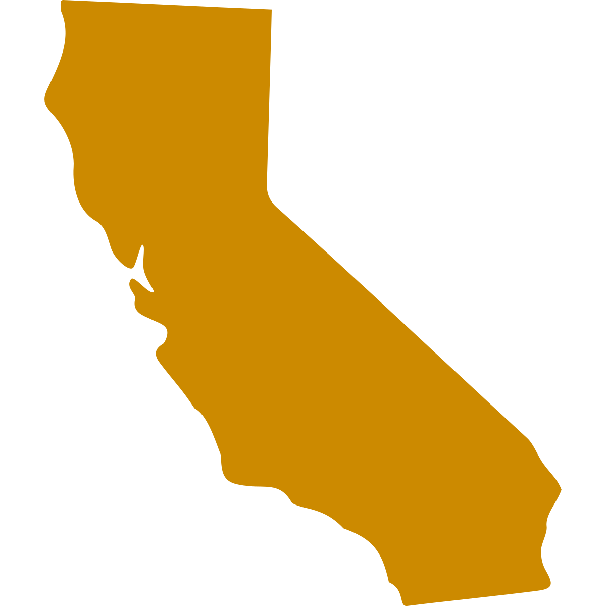 California icon in turmeric