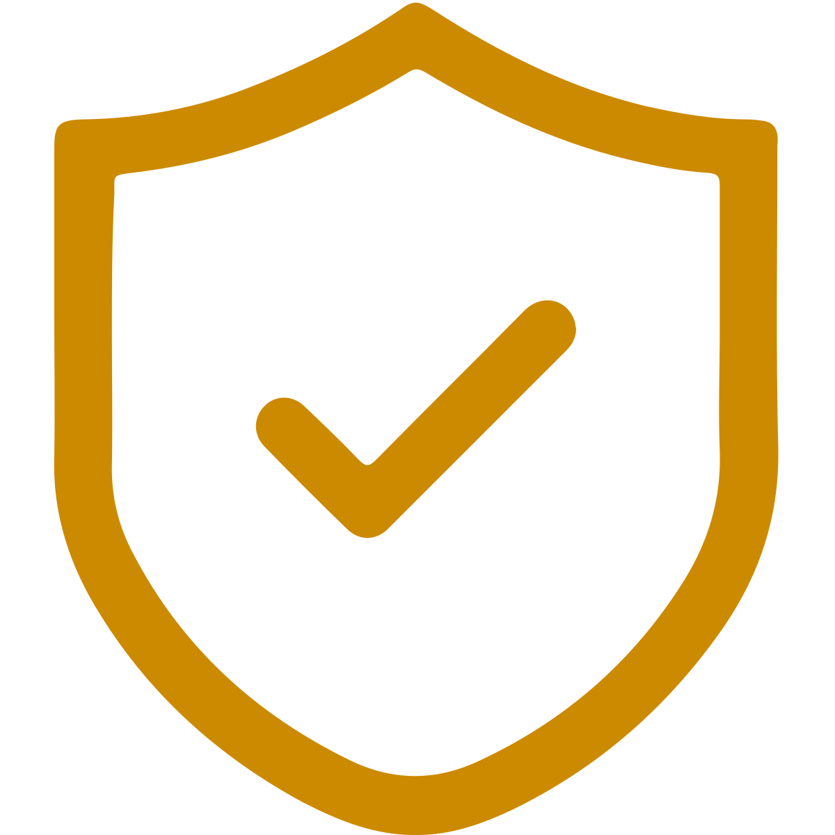 shield with checkmark in it icon
