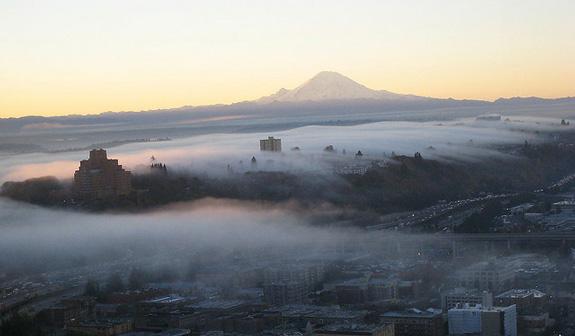 south seattle fog