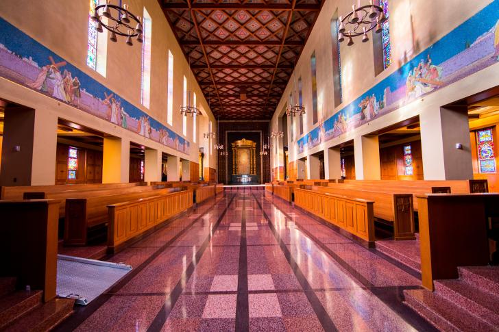 empty Bastyr chapel