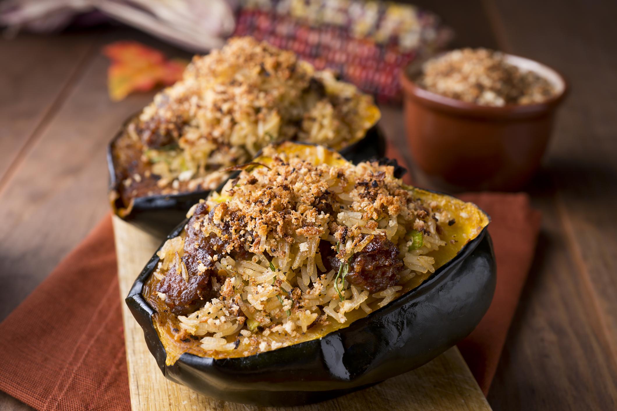 stuffed acorn squash recipe