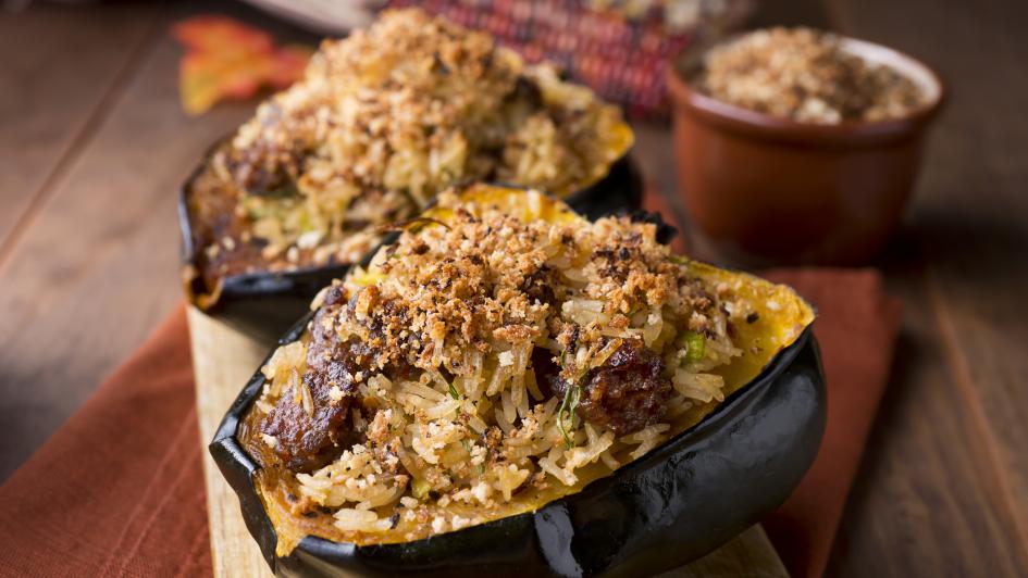 stuffed acorn squash recipe